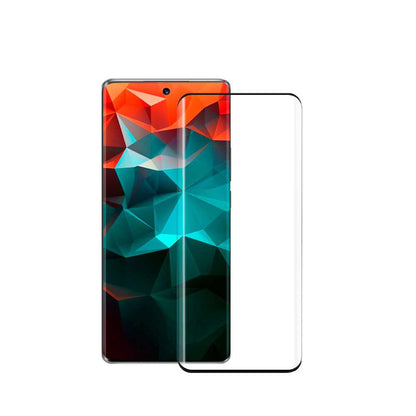 Protector de Pantalla Cristal Curvo Compatible con Honor Magic4 Pro, Vidrio Templado Premium con Pegamento en los Bordes