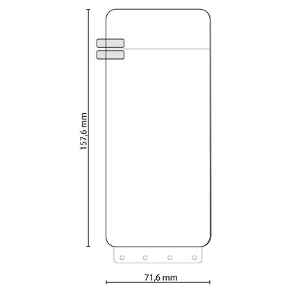 Protector Completo de Pantalla Hidrogel para Xiaomi Black Shark 5/5 Pro Lámina Película Protectora Antiarañazos Antihuellas