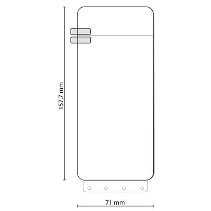 Protector Completo de Pantalla Hidrogel para Xiaomi black shark 4/4 Pro Lámina Película Protectora Antiarañazos Antihuellas