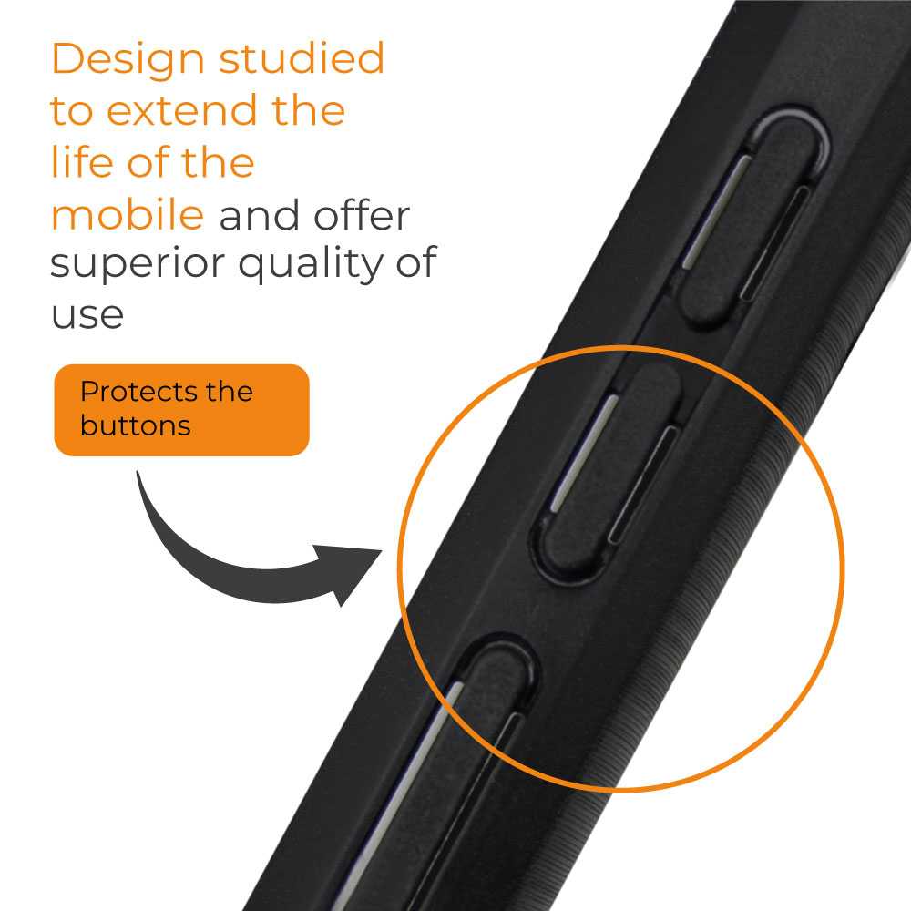 Funda Protectora Negra para Redmi 11A / Redmi 12C / Mi Poco C55, Carcasa de Proteccion Efecto fibra de carbono, Proteccion para la Camara Trasera, Flexible en Silicona Gel