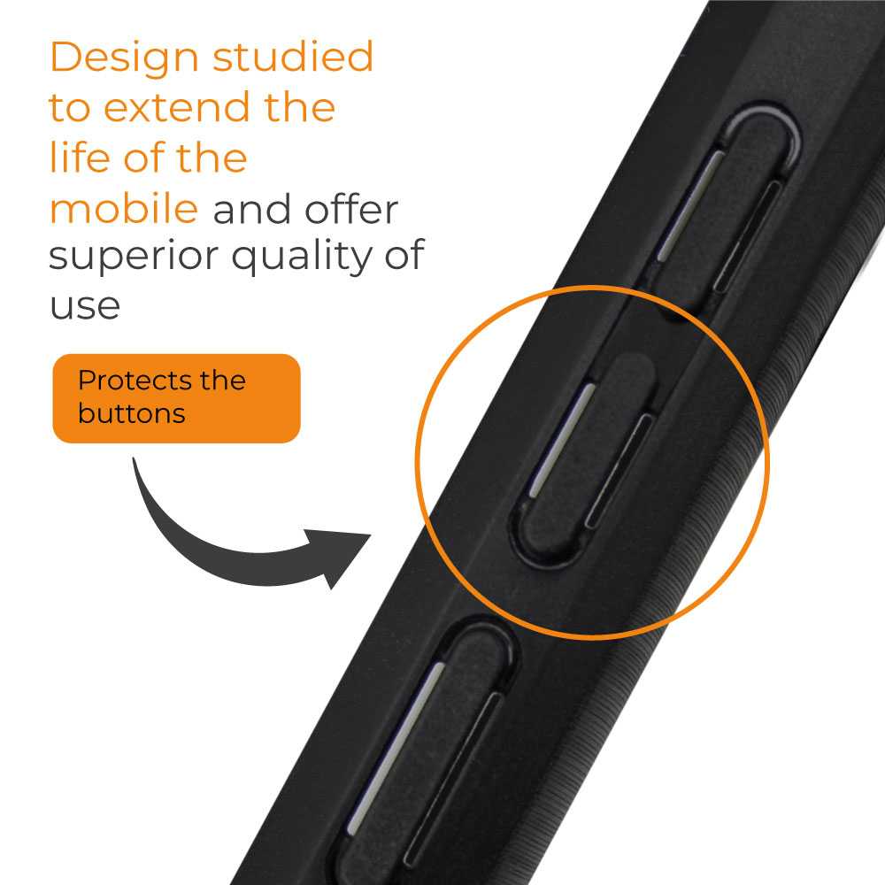 Funda Protectora Negra para Redmi A1 / Redmi A2, Carcasa de Proteccion Efecto fibra de carbono, Proteccion para la Camara Trasera, Flexible en Silicona Gel