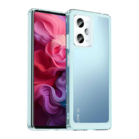 Funda de TPU para Redmi Note 12 Pro+, Funda transparente con borde resistente, Proteccion en Camaras, Silicona Transparente