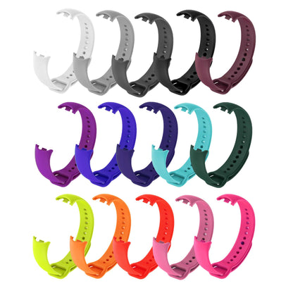 Correa de Recambio Compatible con Xiaomi Mi Band 9 y Mi Band 8, de color Rosa, Repuesto de Silicona