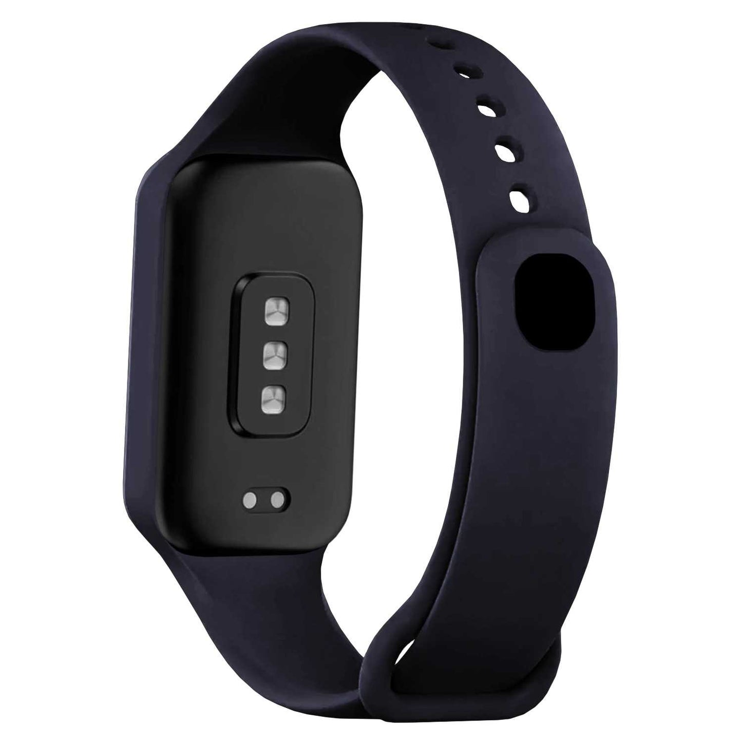 Correa de Recambio Compatible con Xiaomi Smart Band 8 Active/Redmi Smart Band 2, de color Azul Oscuro, Pulsera de Repuesto de Silicona Suave Flexible Sport Goma