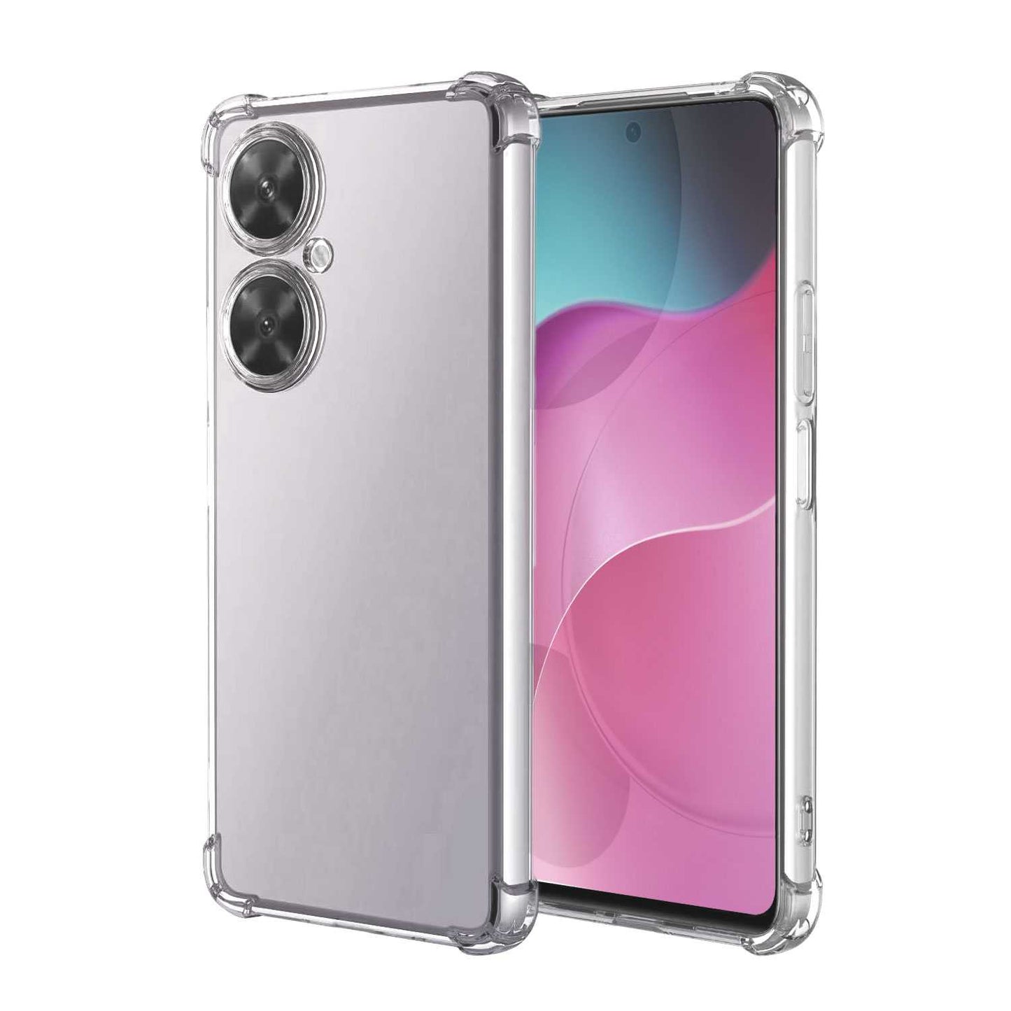 Funda de TPU para Huawei Nova 11i, Carcasa Flexible con Esquinas Reforzadas Antigolpes, Protección en Cámaras, Silicona Transparente