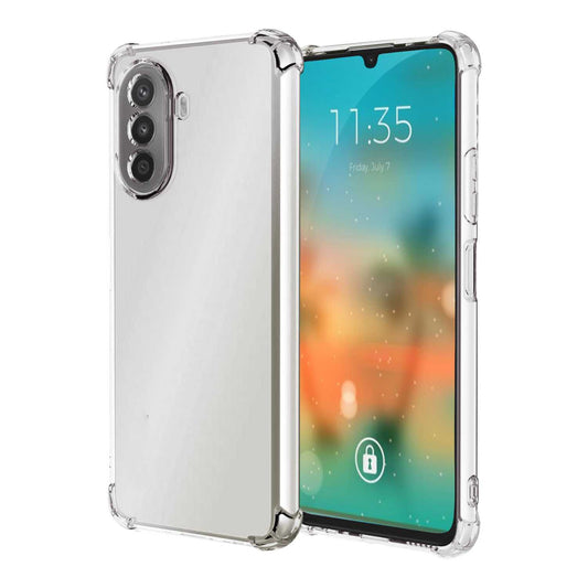 Funda de TPU para Oppo Reno 10 5G/10 Pro 5G, Carcasa Flexible con Esquinas Reforzadas Antigolpes, Protección en Cámaras, Silicona Transparente