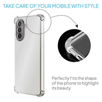 Funda de TPU para Oppo Reno 10 5G/10 Pro 5G, Carcasa Flexible con Esquinas Reforzadas Antigolpes, Protección en Cámaras, Silicona Transparente