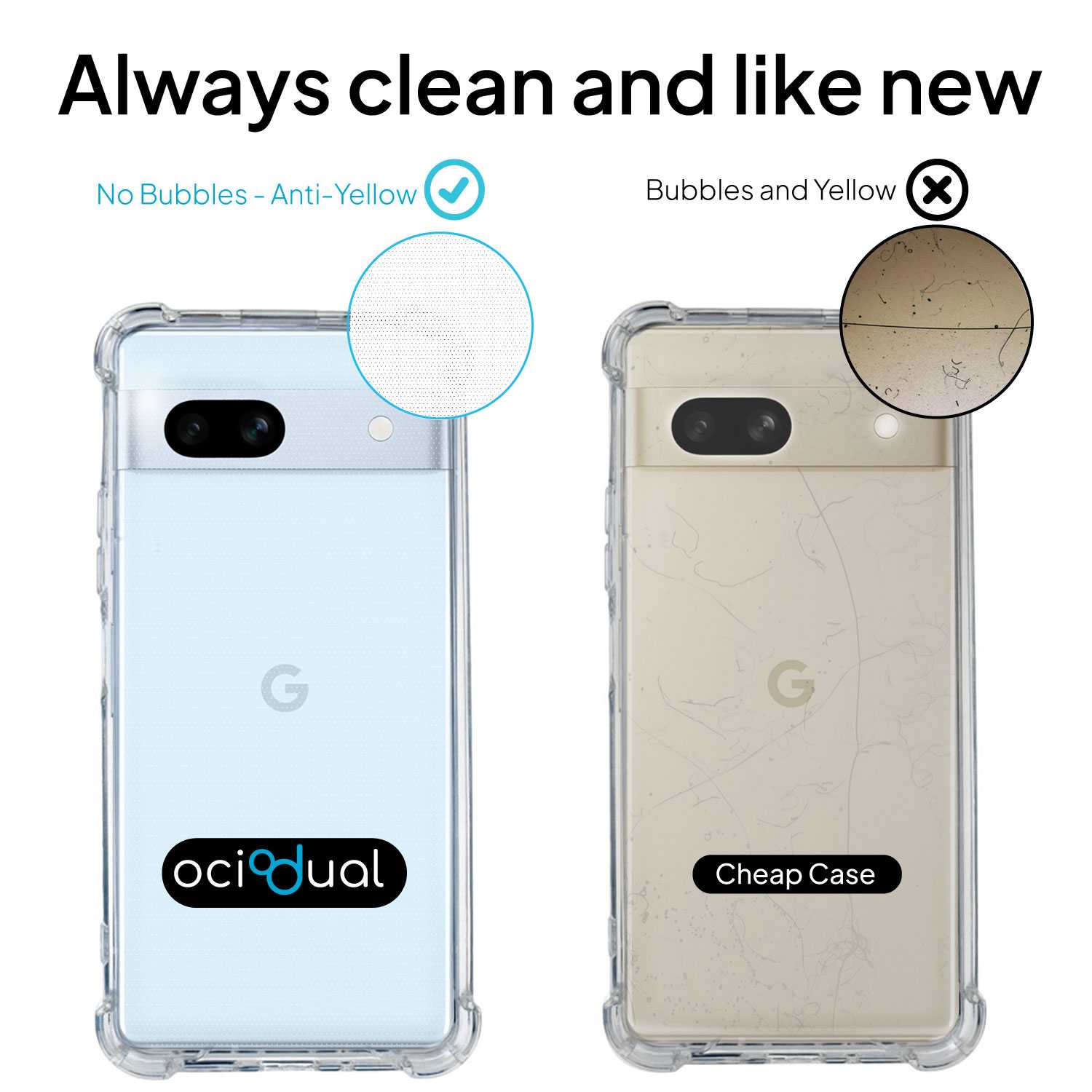 Funda de TPU para Oppo Reno 10 5G/10 Pro 5G, Carcasa Flexible con Esquinas Reforzadas Antigolpes, Protección en Cámaras, Silicona Transparente