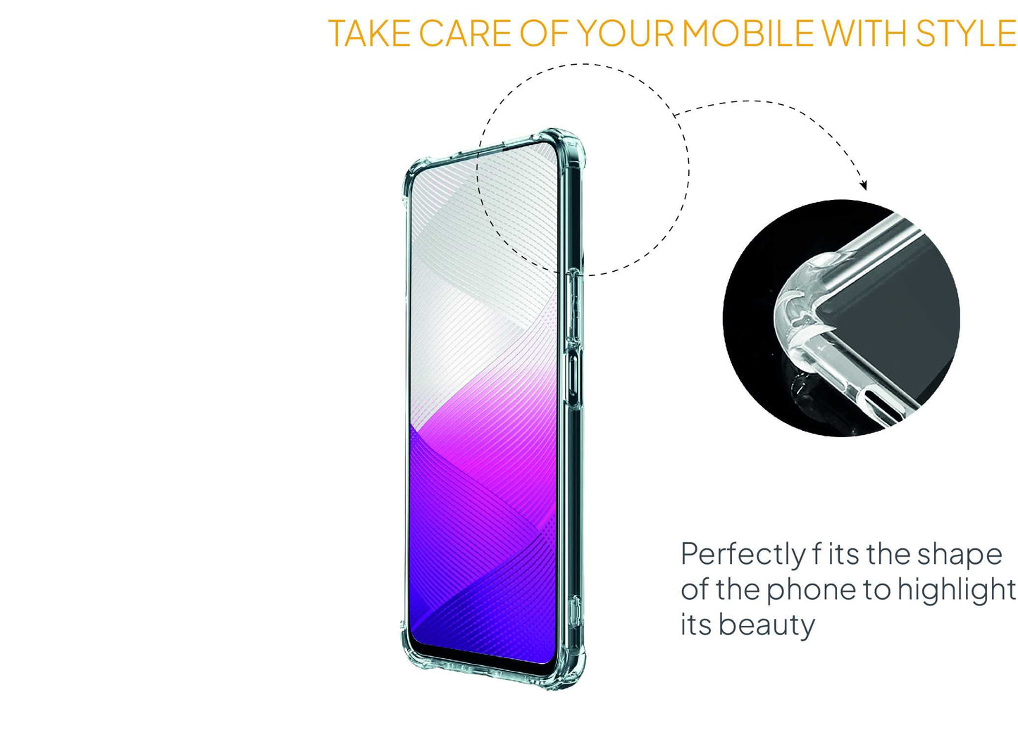 Funda de TPU para Oppo Reno 7 5G, Carcasa Flexible con Esquinas Reforzadas Antigolpes, Protección en Cámaras, Silicona Transparente