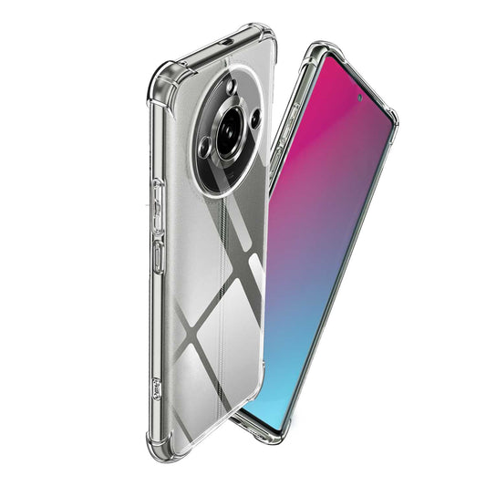 Funda de TPU para Realme 11 Pro/Pro+ 5G, Carcasa Flexible con Esquinas Reforzadas Antigolpes, Protección en Cámaras, Silicona Transparente