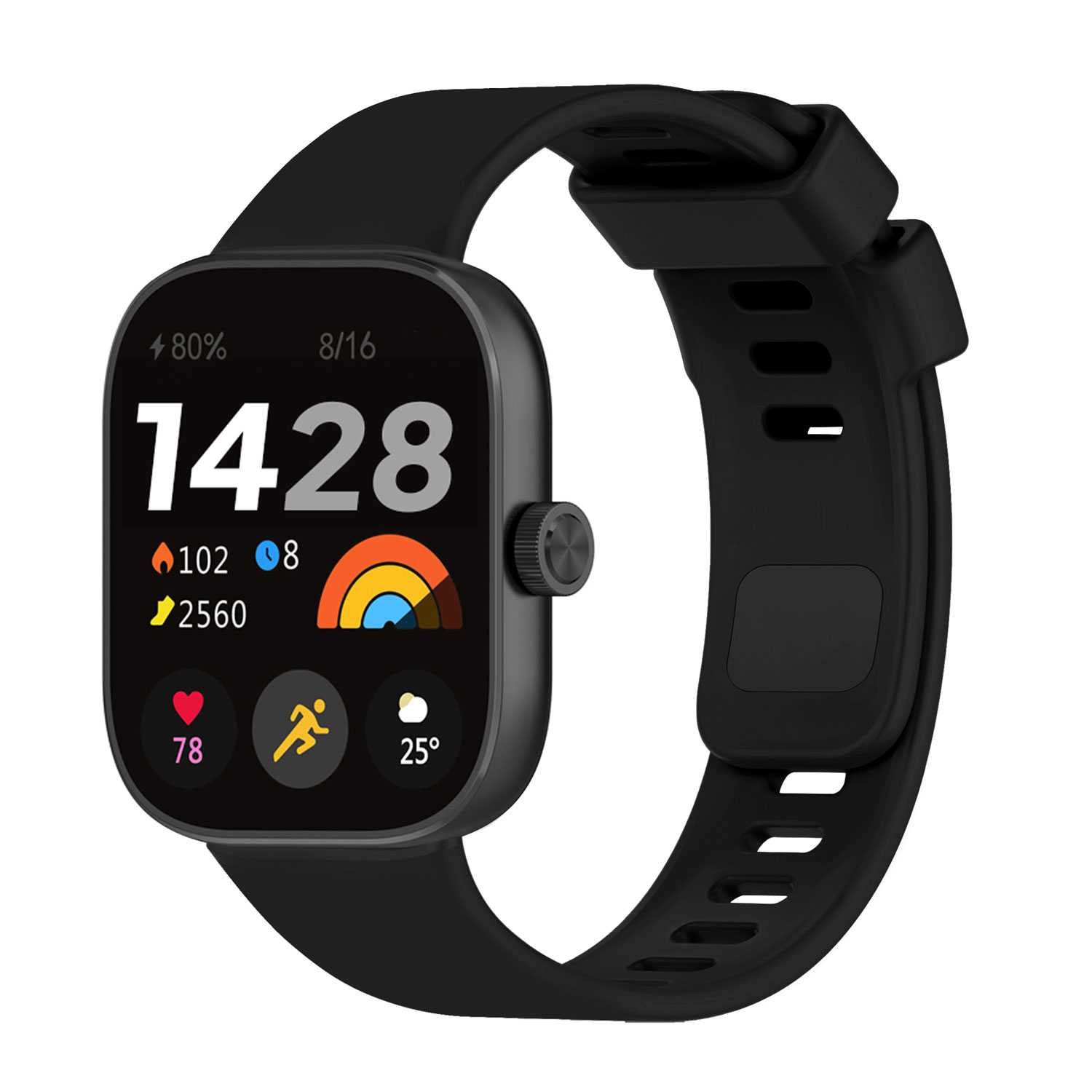 Correa Reloj Inteligente Compatible con Xiaomi Smart Band 8 Pro, Redmi Watch 4, Pulsera Reloj Inteligente de Silicona, Resistente al Sudor, Transpirable,