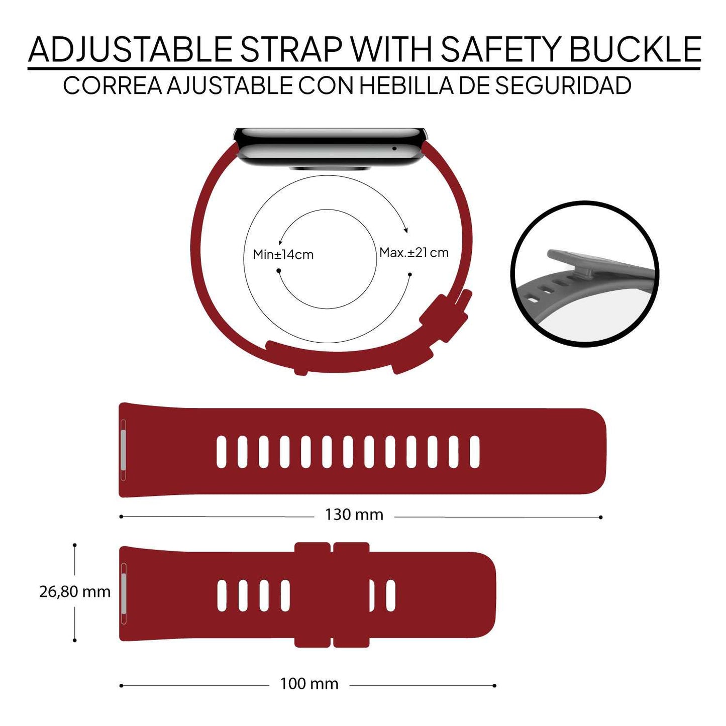 Correa Reloj Inteligente Compatible con Xiaomi Smart Band 8 Pro, Redmi Watch 4, Pulsera Reloj Inteligente de Silicona, Resistente al Sudor, Transpirable,