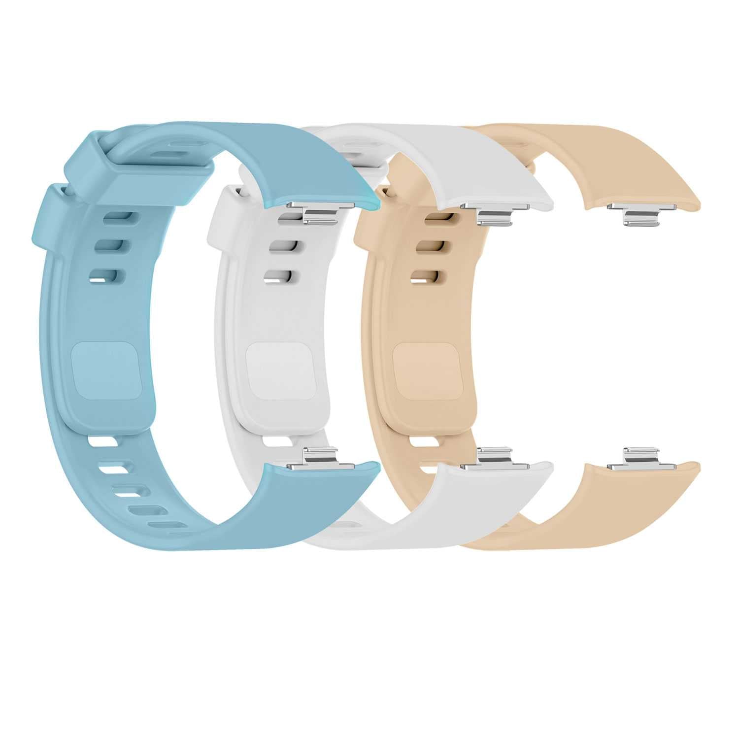 Correa Reloj Inteligente Compatible con Xiaomi Smart Band 8 Pro, Redmi Watch 4, Pulsera Reloj Inteligente de Silicona, Resistente al Sudor, Transpirable,