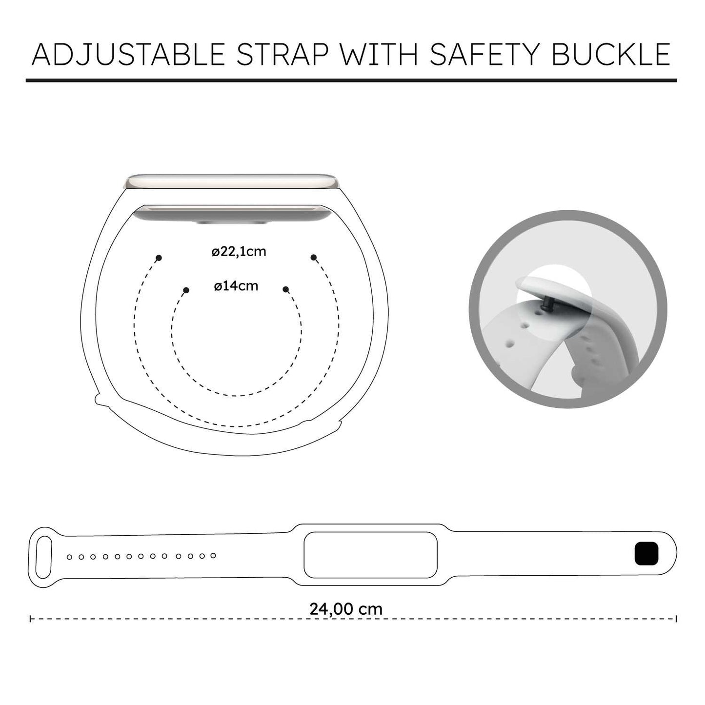 Correa de Recambio Compatible con Xiaomi Smart Band 8 Active/Redmi Smart Band 2, de color Blanco, Pulsera de Repuesto de Silicona Suave Flexible Sport Goma