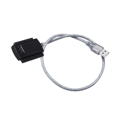 Cable de Datos Adaptador USB a IDE SATA 2.5'' 3.5'' Conversor para Discos Duros DVD CD a tu PC Alimentación NO INCLUÍDA