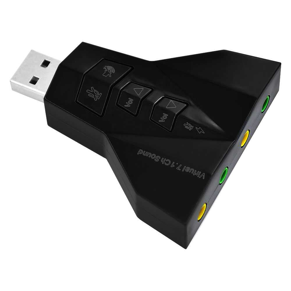 2 En 1 Tarjeta De Sonido Externa Usb 3d 7 1 Ac3 Mp3 Adaptador Audio So Ociodual