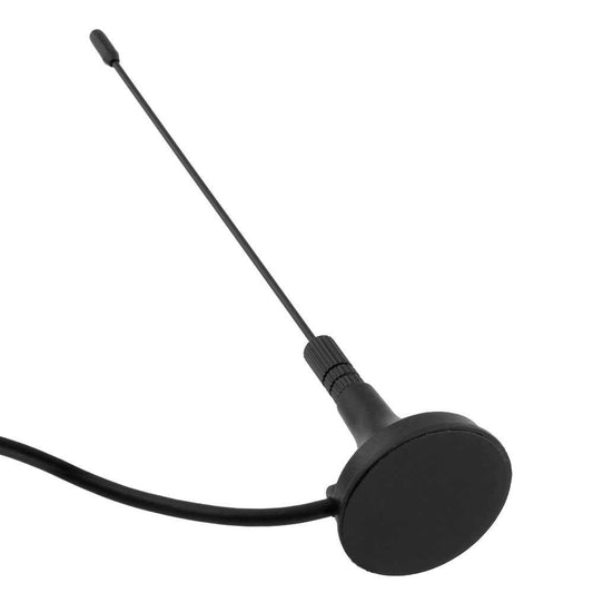 Antena amplificadora analógica y digital 5 dBi TV para TDT DVB-T HDTV 1 metro
