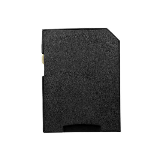 Adaptador de tarjeta de memoria Micro SD de plástico Adaptador microSD/microSDHC estándar Negro