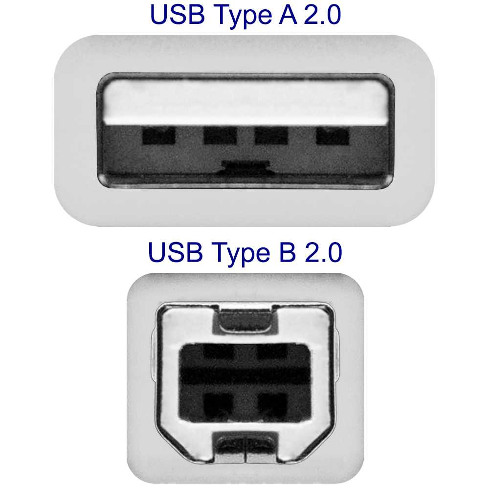 NANOCABLE Cable USB 2.0 Macho para Impresora Tipo A/M-B/M Beige 10.01.0103 1,8m Compatible Epson Canon Brother HP