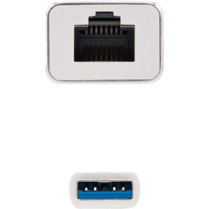 Conversor USB a RJ45 Gigabit compatible con Windows (10, 8.1, 8, 7, XP), Vista, Mac OS X (10.6-10.11) y Linux