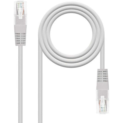 NANOCABLE 10.20.0401-L150, Cable de Red Ethernet RJ45 Cat.6 UTP, AWG24, 100% Cobre, Gris, Latiguillo de 1.5 m