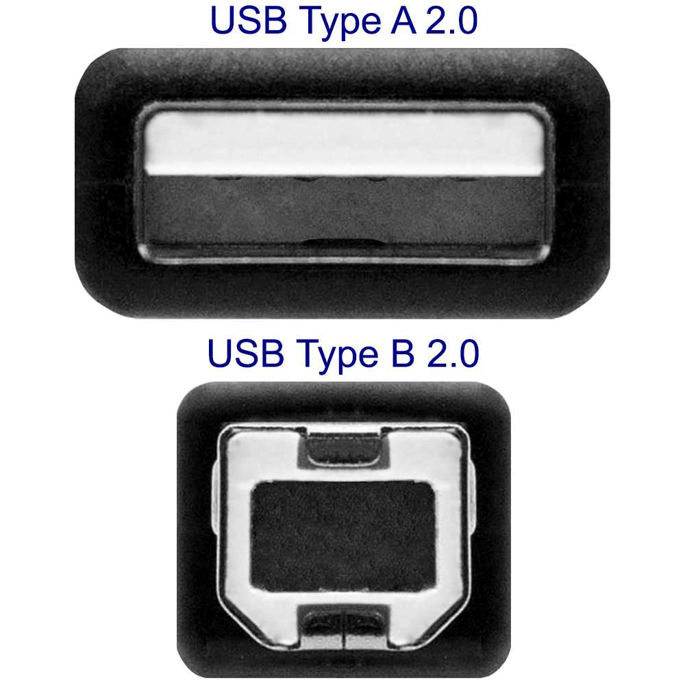 Aisens A101-0007 3m Cable USB 2.0 Macho para Impresora Tipo A/M-B/M Negro para Impresoras Escaners Discos Duros Printer