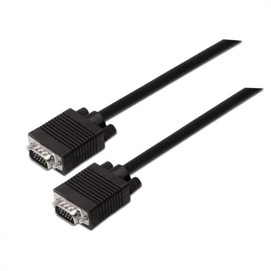 Cable SVGA (HDB15/Macho-HDB15/Macho, 1.8 m) Color Negro
