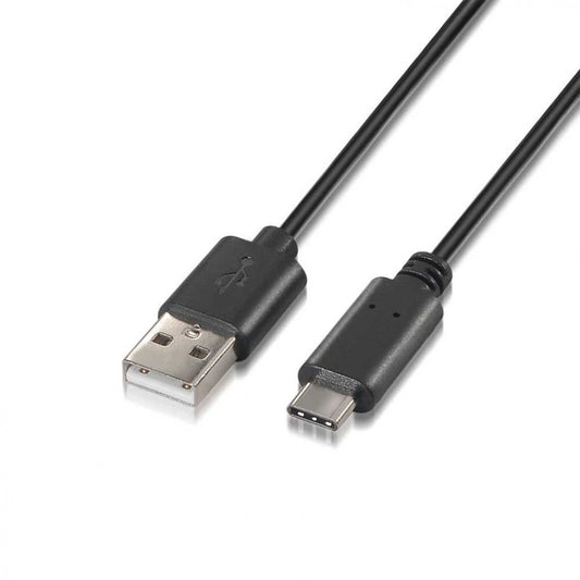 Cable USB 2.0 para Carga Rápida (hasta 3 amperios, para Dispositivos con Conector USB Tipo C, 0.5 m) Color