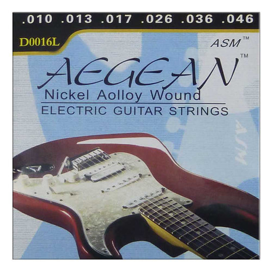 Juego De Cuerdas para Guitarra Electrica Nickelplated Steel Guitar Metal D0016L