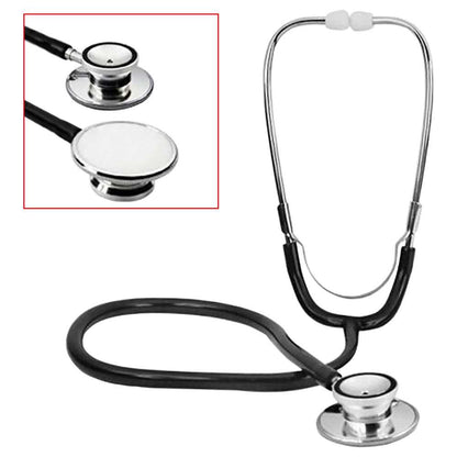 Fonendo Stethoscope Estetoscopio Fonendoscopio doble campana giratoria practicas medicina negro