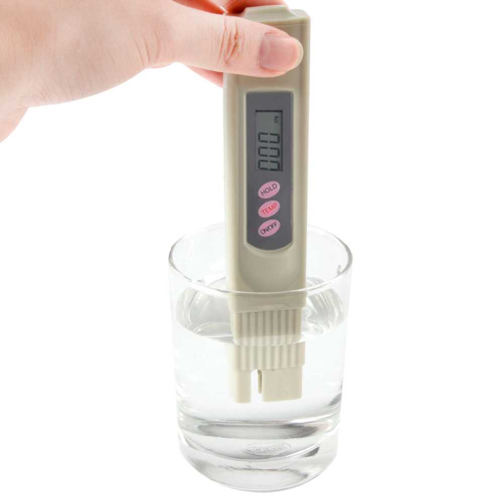 Medidor de Conductividad Digital LCD TDS-3 ppm Sonda de Temperatura Dureza Agua para Piscina Cultivo Acuario Osmosis