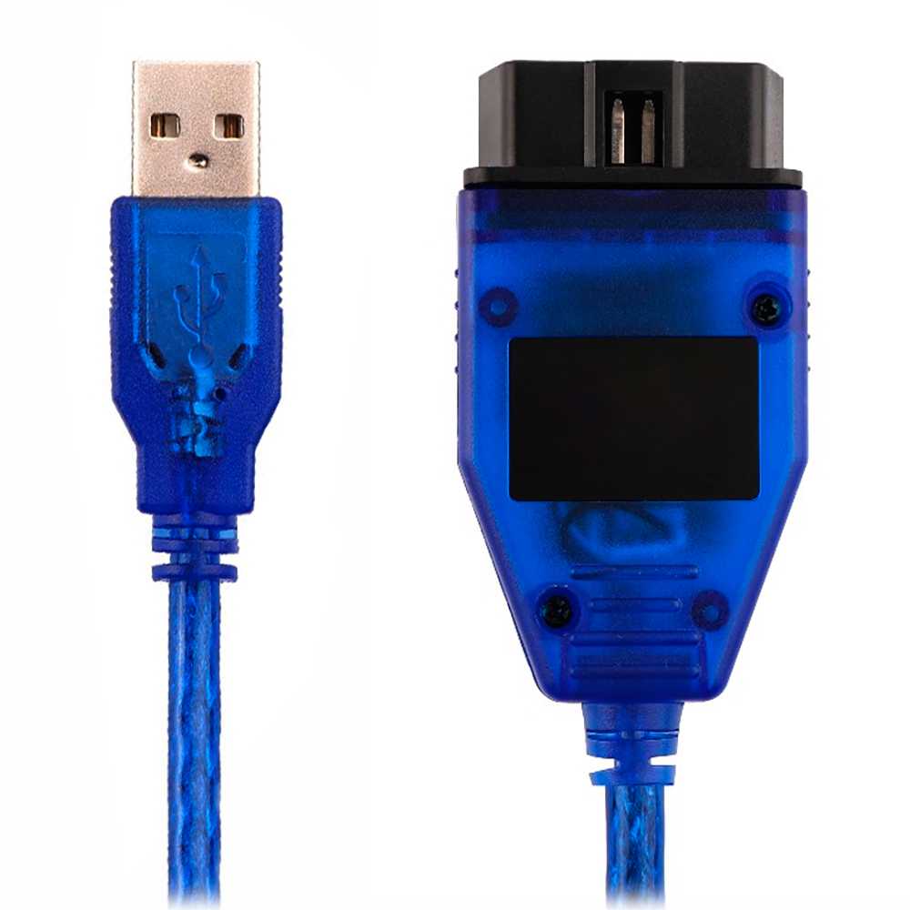 Cable USB de Diagnóstico Azul Análisis Escaneo Escaner Diagnosis para Ver Escanear Códigos Motor Coches Hasta 2004