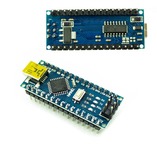 Nano V3.0 Controller Board Atmega328P CH340G Soldado 100% Compatible Arduin Nano USB Driver