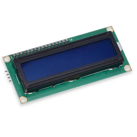 Modulo Pantalla LCD Display Azul 1602 con Interfaz I2C 16x2 Caracteres Letras Blancas Adaptador IIC para Raspberry Pi