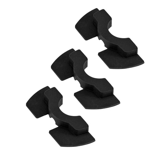 3x Amortiguadores Gomas Antivibración Negras Compatible con Patinete Xiaomi M365, Piezas de Recambio Goma Reduccion de Vibracion