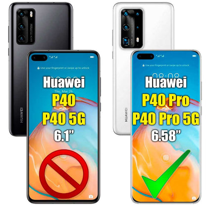 Protector de Pantalla Hidrogel para Huawei P40 Pro Flexible Membrana Lámina Cubierta Antiarañazos Autorreparación