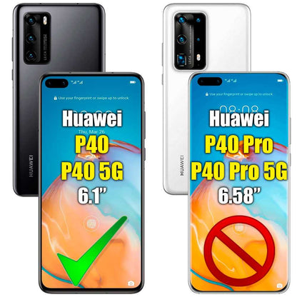 Protector de Pantalla Hidrogel para Huawei P40 5G Flexible Membrana Lámina Cubierta TPU Antiarañazos Autorreparación