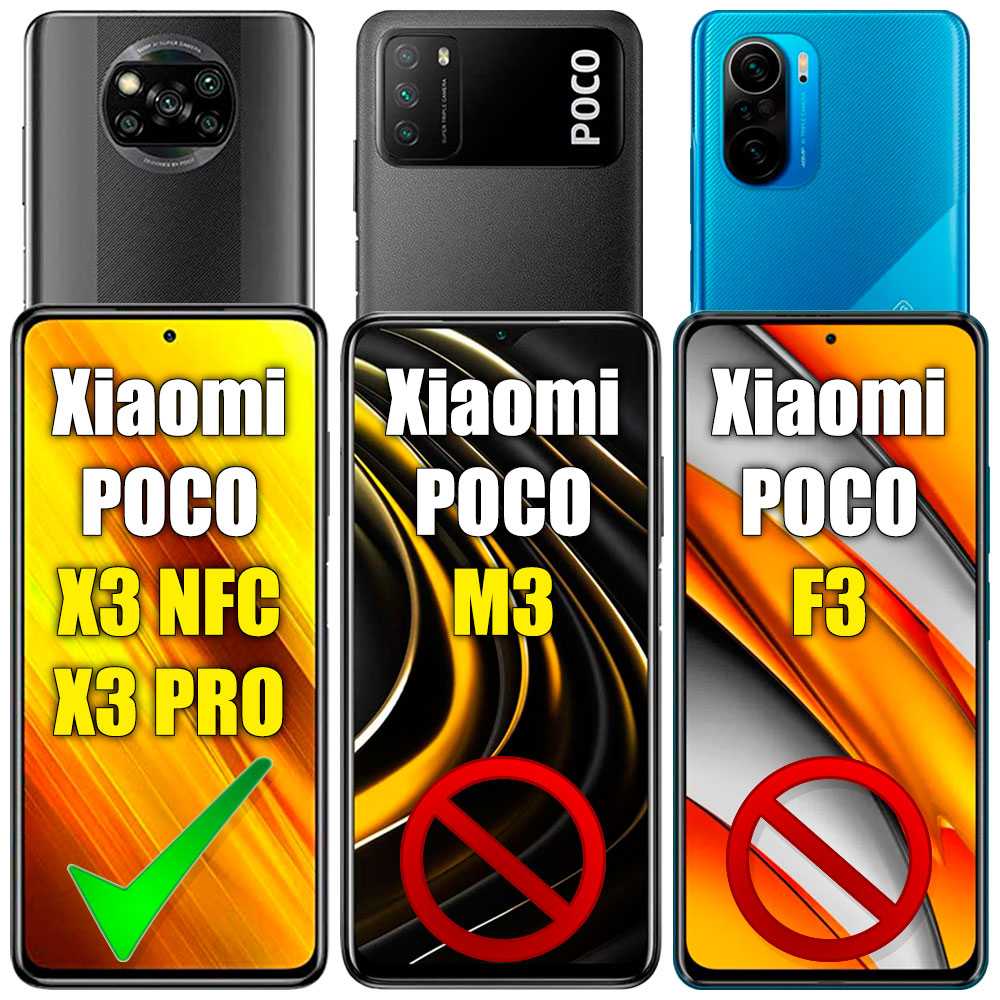 Funda Protectora Compatible con Xiaomi POCO X3/PRO/NFC Negra