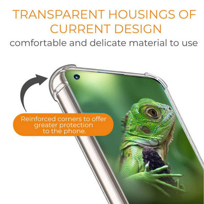 Funda de TPU para Oppo A77 5G/A57S 4G/A57 4G, Carcasa Flexible con Esquinas Reforzadas Antigolpes, Protección en Cámaras, Silicona Transparente